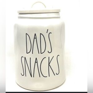 Rae Dunn dad snacks